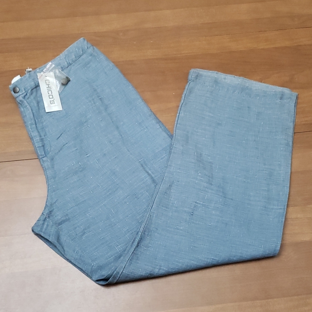 NWT Chicos Size 3 XL Linen Pants